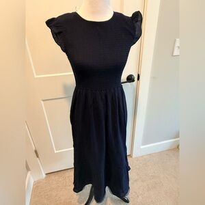 Nanette Lepore Midnight Blue Midi Dress